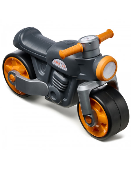FALK Quiet Wheels Motor Prem1er Retro Black 12m+ vežimėlis FALK Quiet Wheels Motor Prem1er Retro Black 12m+ vežimėlis