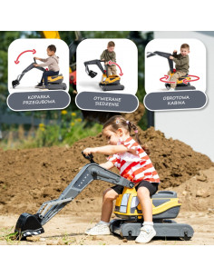 FALK Volvo šarnyrinis ekskavatorius su pasukama kabina 2