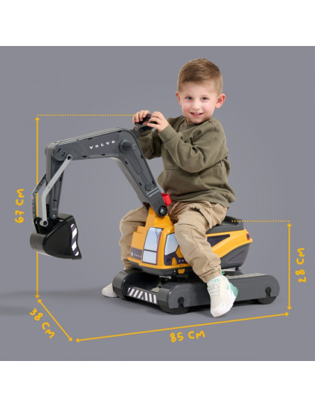 FALK Volvo šarnyrinis ekskavatorius su pasukama kabina