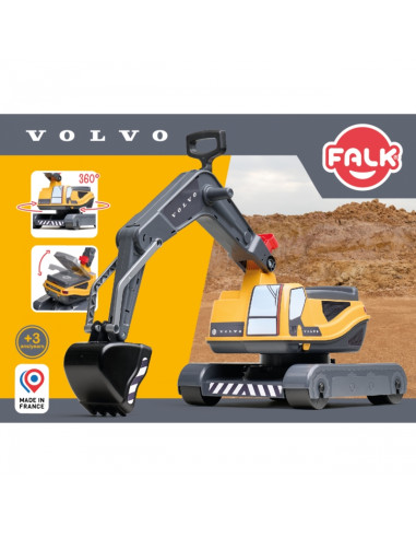 FALK Volvo šarnyrinis ekskavatorius su pasukama kabina