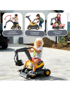 FALK Volvo šarnyrinis ekskavatorius su pasukama kabina ir kastuvu-plūgu 2