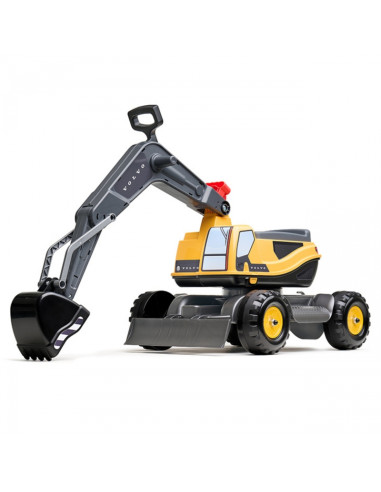 FALK Volvo šarnyrinis ekskavatorius su pasukama kabina ir kastuvu-plūgu