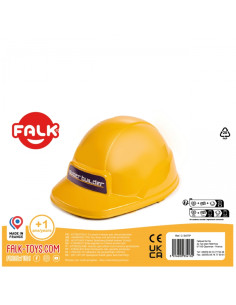 FALK geltonas šalmas 3-7 metų klasėms 2