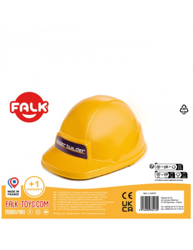 FALK geltonas šalmas 3-7 metų klasėms