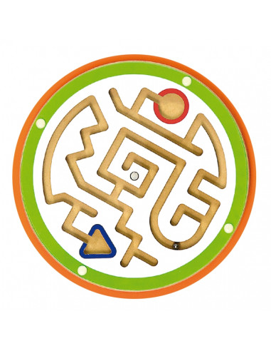 VIGA Tablica Sensoryczna Manipulacyjna Miś Certyfikat FSC Montessori