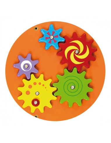 VIGA sensorinės manipuliacijos meškiukų lenta FSC Montessori sertifikatas