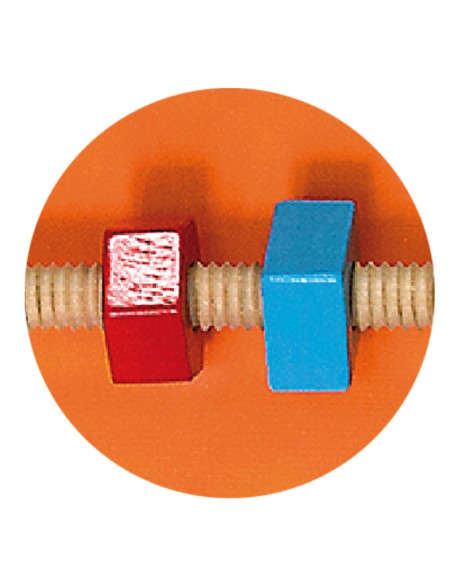 VIGA Tablica Sensoryczna Manipulacyjna Miś Certyfikat FSC Montessori