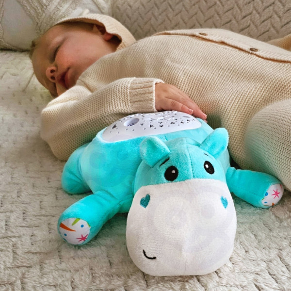 WOOPIE BABY migdukas su projektoriumi ir lopšinėmis Begemotukas WOOPIE BABY migdukas su projektoriumi ir lopšinėmis Begemotukas