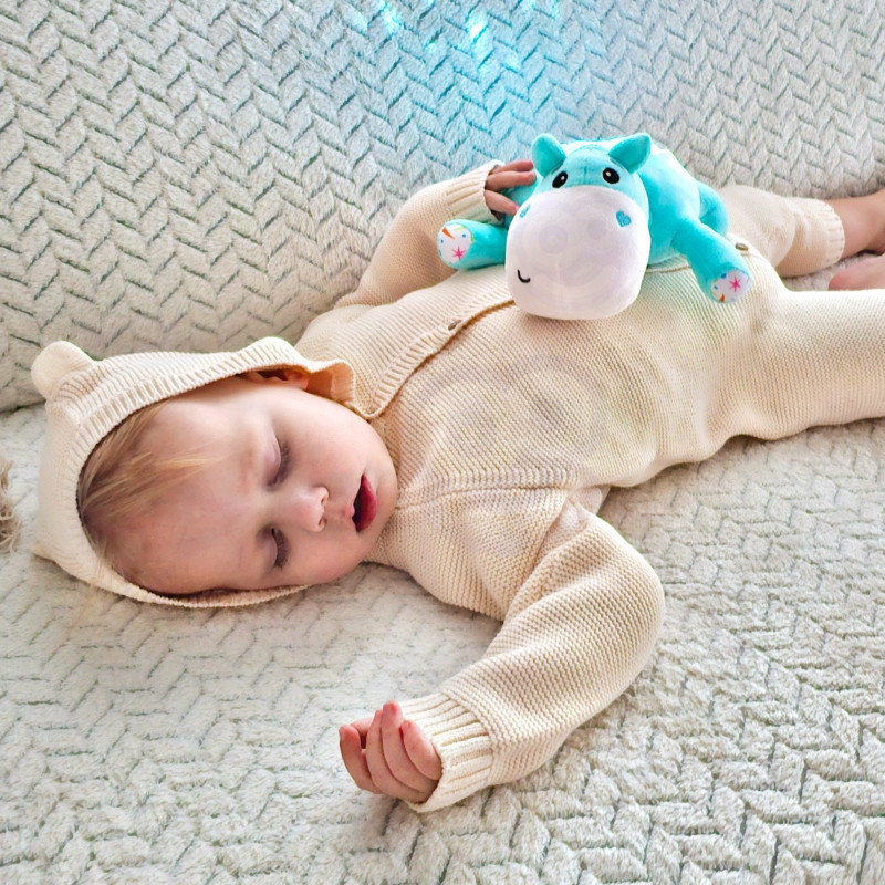 WOOPIE BABY migdukas su projektoriumi ir lopšinėmis Begemotukas