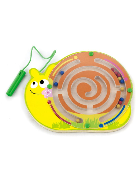 Магнитный лабиринт Viga, деревянная игра-улитка