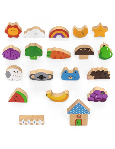 VIGA medinių žaliuzių žaidimo schemos brėžinys