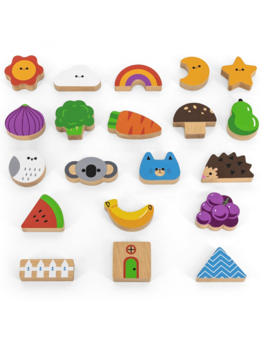 VIGA medinių žaliuzių žaidimo schemos brėžinys