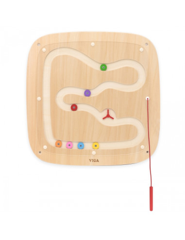 VIGA Drewniana Tablica Manipulacyjna Sensoryczna Przepływ Grawitacyjny