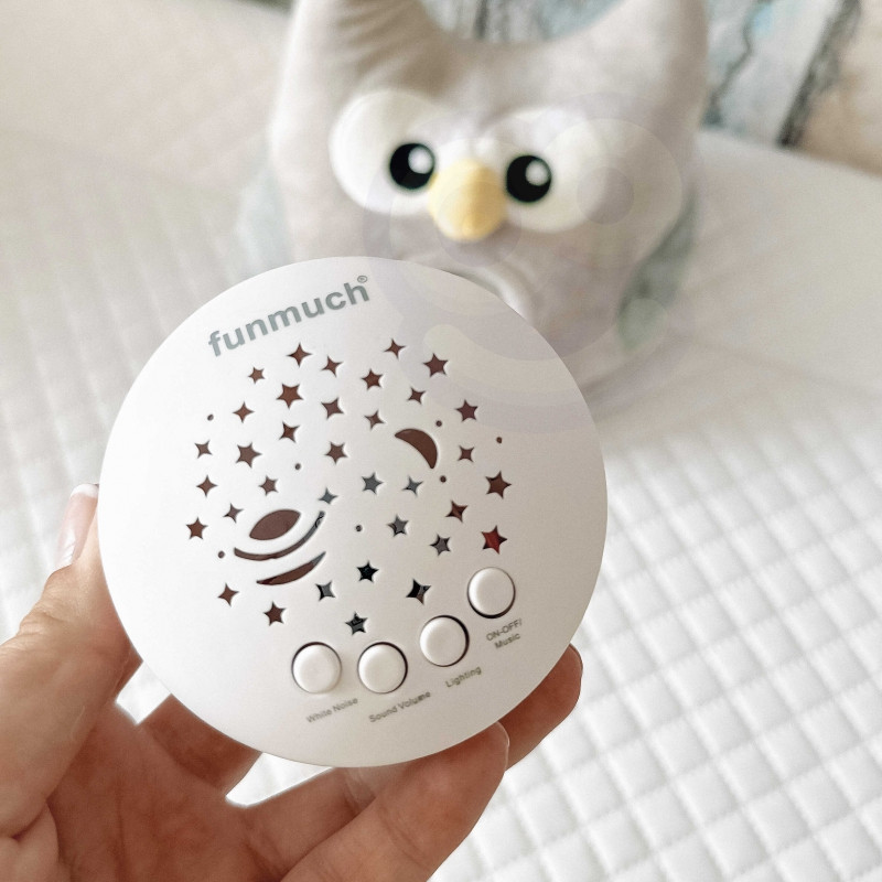 WOOPIE BABY Snuggle Sleep Projector 2-in-1 Owl - 10 Lullabies