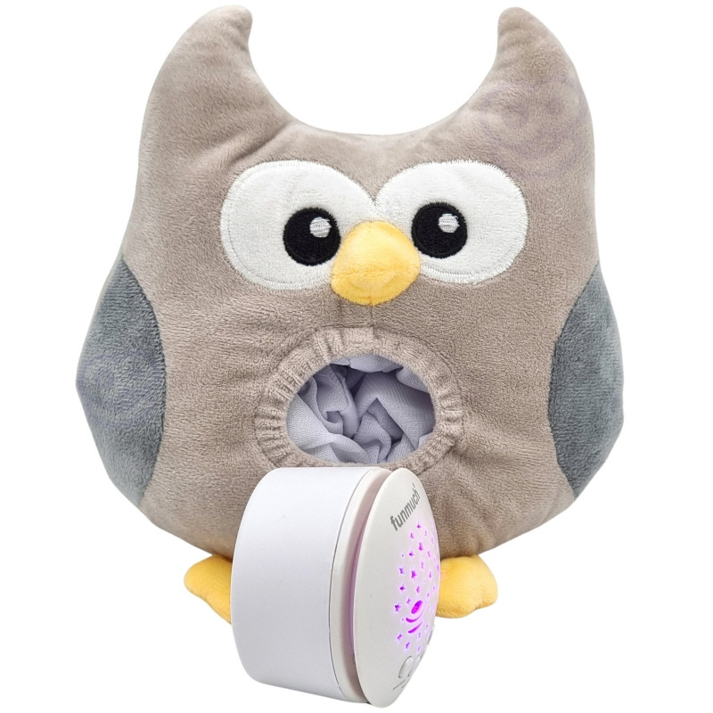 WOOPIE BABY Snuggle Sleep Projector 2-in-1 Owl - 10 Lullabies