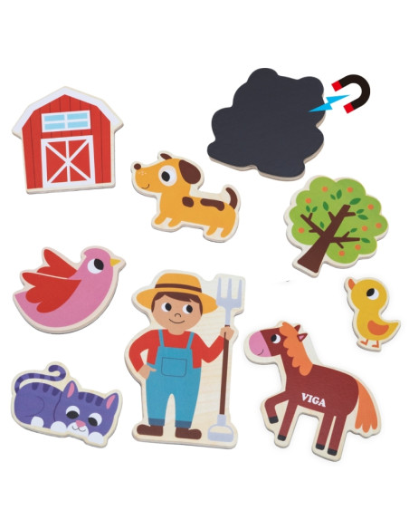 VIGA magnetiniai ūkio gyvūnai