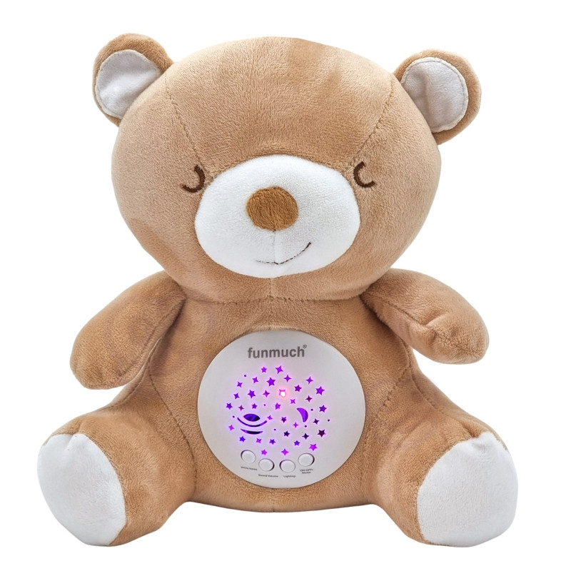 WOOPIE BABY плюшевый спящий проектор 2 в 1 Тедди - 10 колыбельных песен