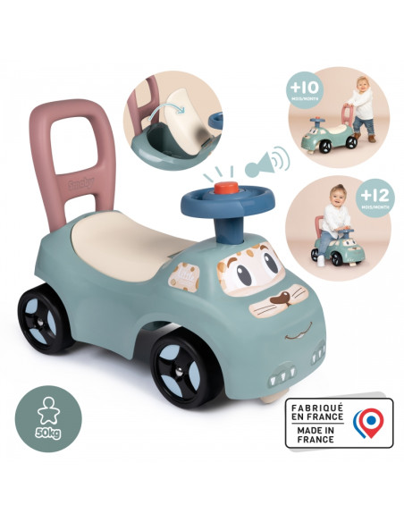 SMOBY mažas važiuojamasis stūmikas su ragu SMOBY mažas važiuojamasis stūmikas su ragu