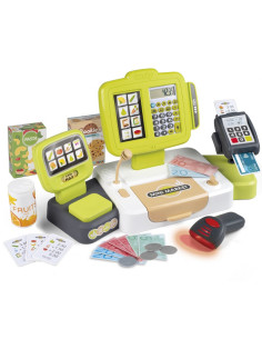 SMOBY elektroninis kasos aparatas su skaitytuvu ir svarstyklėmis