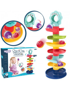 WOOPIE BABY Kulkos takelis Spiralinis rinkinys + 2 kamuoliukai