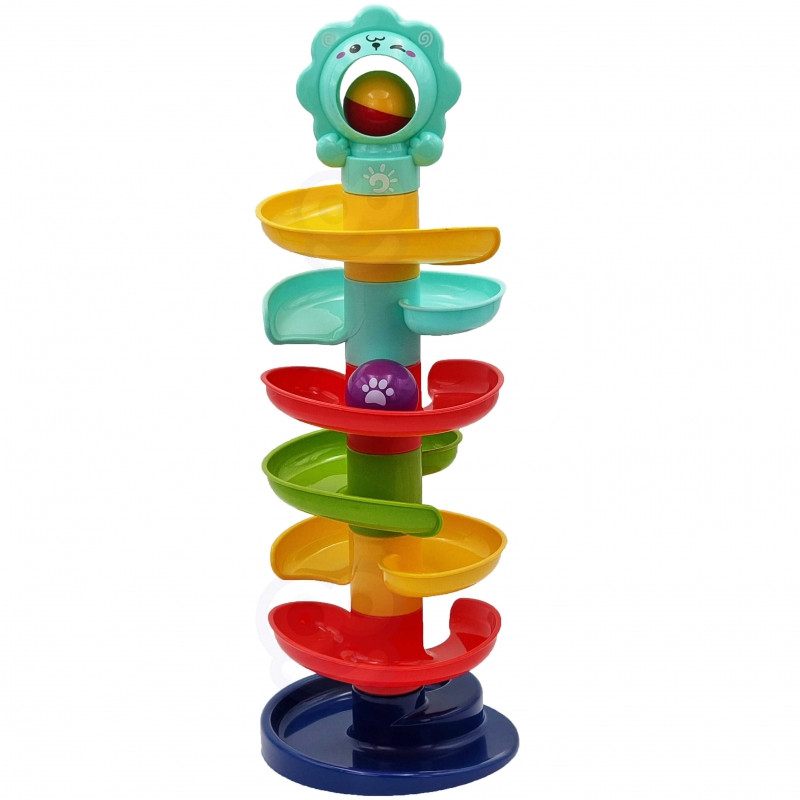 WOOPIE BABY Kulkos takelis Spiralinis rinkinys + 2 kamuoliukai