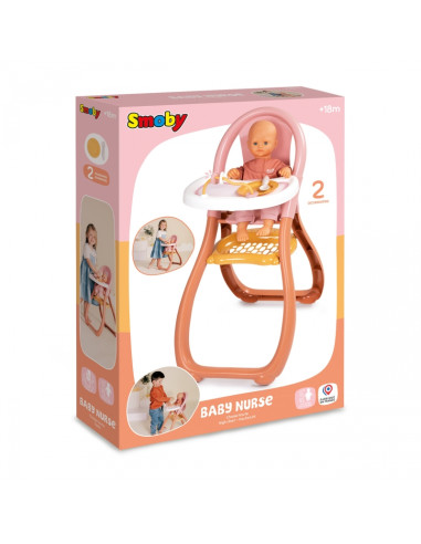 SMOBY Baby Nurse maitinimo kėdutė