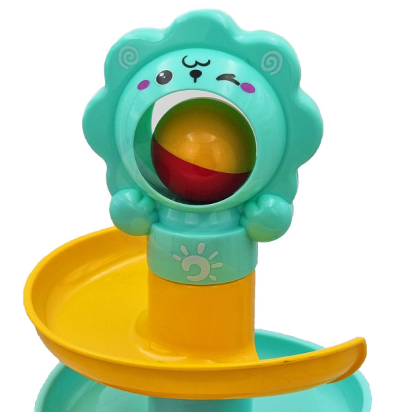 WOOPIE BABY Kulkos takelis Spiralinis rinkinys + 2 kamuoliukai WOOPIE BABY Kulkos takelis Spiralinis rinkinys + 2 kamuoliukai