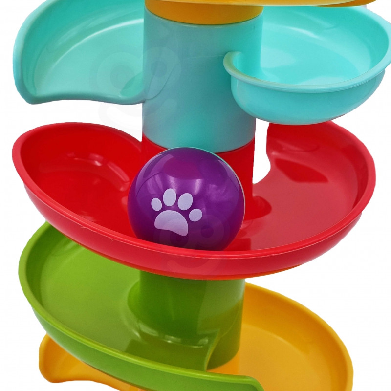 WOOPIE BABY Kulkos takelis Spiralinis rinkinys + 2 kamuoliukai