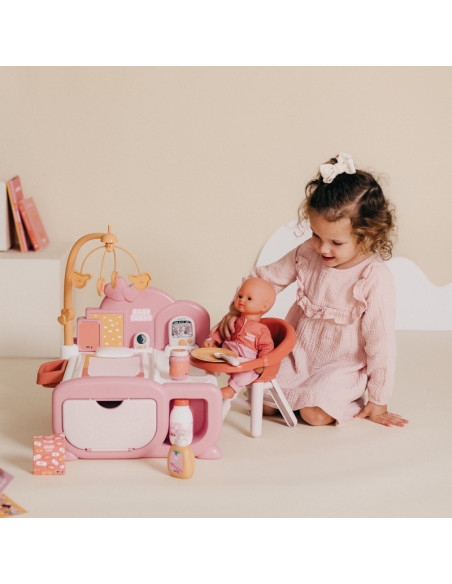 SMOBY Baby Nurse elektroninis auklės kampelis SMOBY Baby Nurse elektroninis auklės kampelis