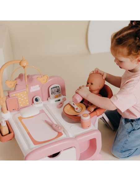 SMOBY Baby Nurse elektroninis auklės kampelis SMOBY Baby Nurse elektroninis auklės kampelis