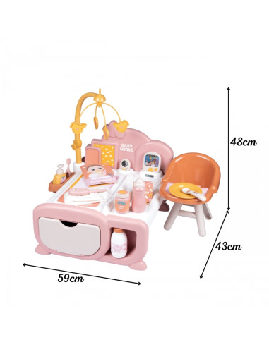 SMOBY Baby Nurse elektroninis auklės kampelis