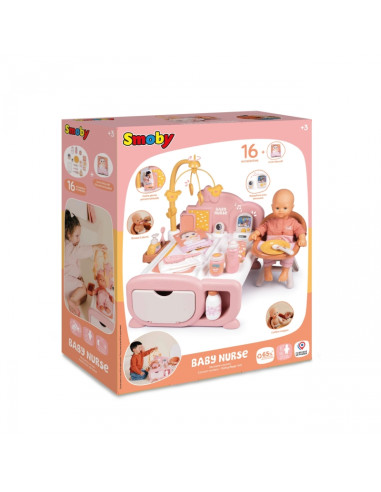 SMOBY Baby Nurse elektroninis auklės kampelis