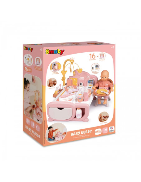 SMOBY Baby Nurse Elektroniczny Kącik Opiekunki