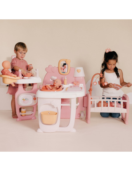 SMOBY Baby Nurse elektroninis auklės kampelis SMOBY Baby Nurse elektroninis auklės kampelis