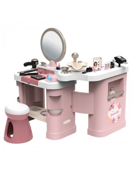 SMOBY BEAUTY Mažasis stilisto centras + 26 priedai Kirpykla ir kosmetologė SMOBY BEAUTY Mažasis stilisto centras + 26 priedai Kirpykla ir kosmetologė