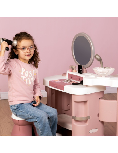 SMOBY BEAUTY Mažasis stilisto centras + 26 priedai Kirpykla ir kosmetologė SMOBY BEAUTY Mažasis stilisto centras + 26 priedai Kirpykla ir kosmetologė