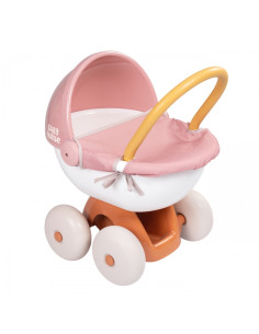 SMOBY Baby Nurse Deep vežimėlis su plastikiniu stogeliu 2