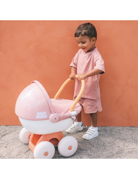SMOBY Baby Nurse Deep vežimėlis su plastikiniu stogeliu SMOBY Baby Nurse Deep vežimėlis su plastikiniu stogeliu