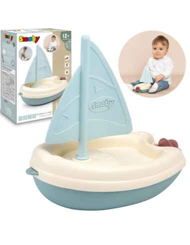 Smoby maža bioplastikinė burlaivė vandeniui