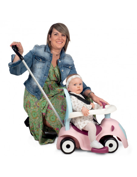 SMOBY vaikiškas paspirtukas-stumdukas Maestro, rožinis SMOBY vaikiškas paspirtukas-stumdukas Maestro, rožinis