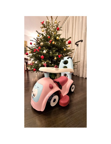 SMOBY vaikiškas paspirtukas-stumdukas Maestro, rožinis