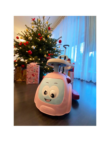 SMOBY vaikiškas paspirtukas-stumdukas Maestro, rožinis