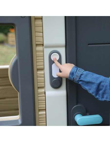 SMOBY Elektroniczny Dzwonek Doorbell Szary SMOBY Elektroniczny Dzwonek Doorbell Szary