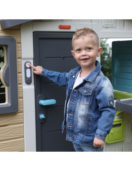SMOBY elektroninis durų skambutis pilkas SMOBY elektroninis durų skambutis pilkas