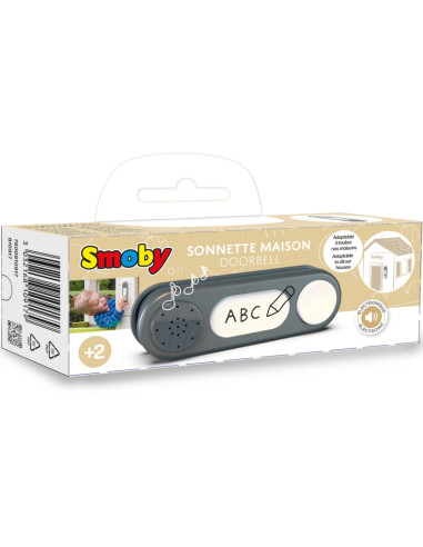 SMOBY elektroninis durų skambutis pilkas