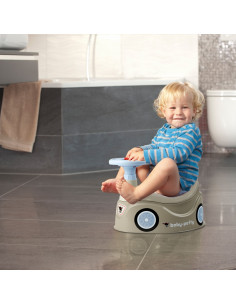 BIG Nightstand Gray New Bobby Car Steering Wheel 2