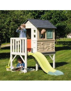 Дом Smoby на сваях с горкой 2