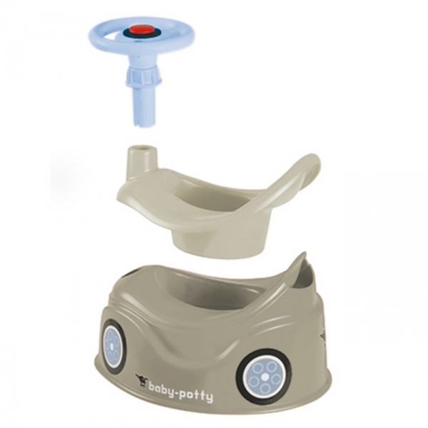 BIG Nightstand Gray New Bobby Car Steering Wheel