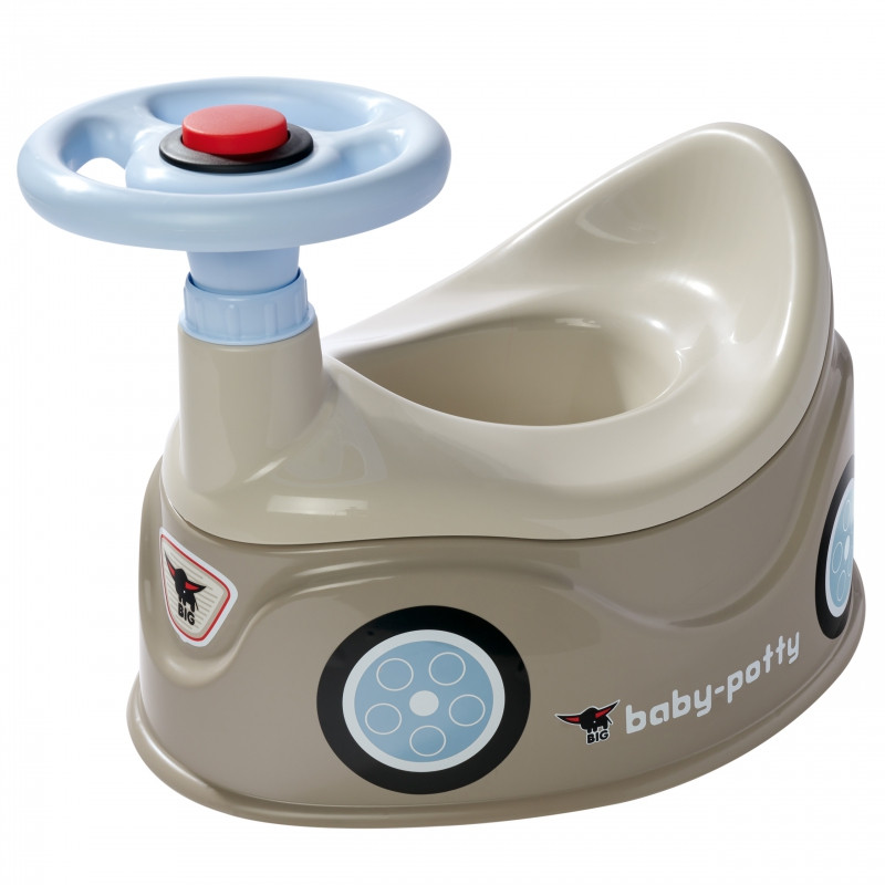 BIG New Bobby Car Grey Potty Car vairas