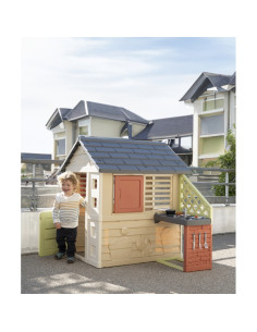 Smoby Nature House с кухней + 17 аксессуаров 2